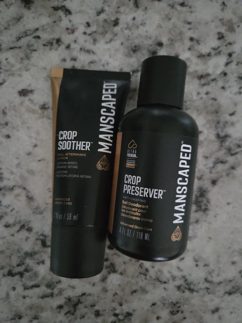 Crop Preserver & Crop Soother Grooming Duo - Black